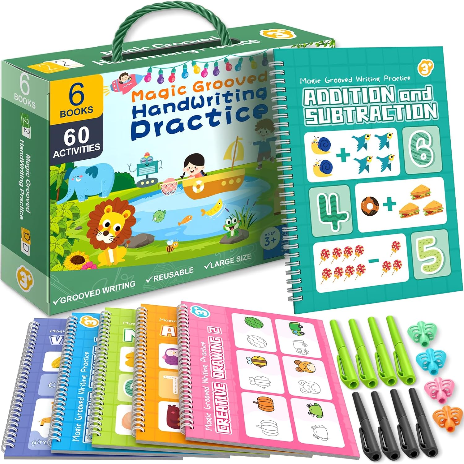 Magic Grooved Writing Practice Magic Grooved Writing Practice Book - redtagricky.com